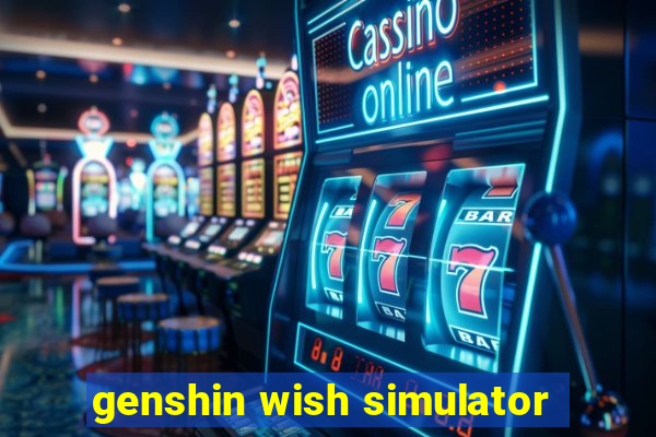 genshin wish simulator