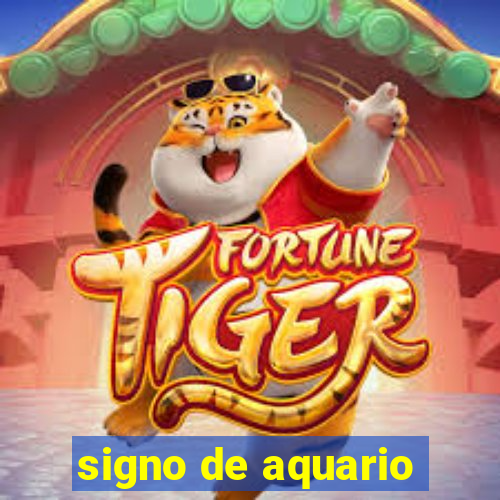 signo de aquario