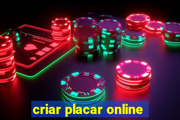 criar placar online