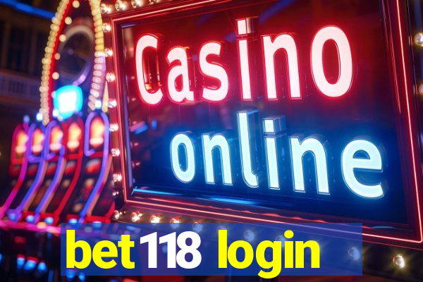 bet118 login