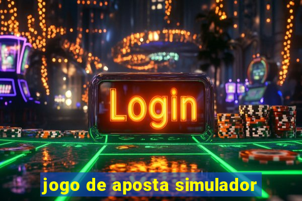 jogo de aposta simulador