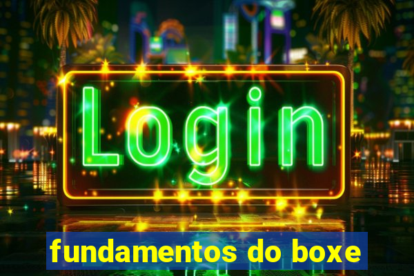 fundamentos do boxe