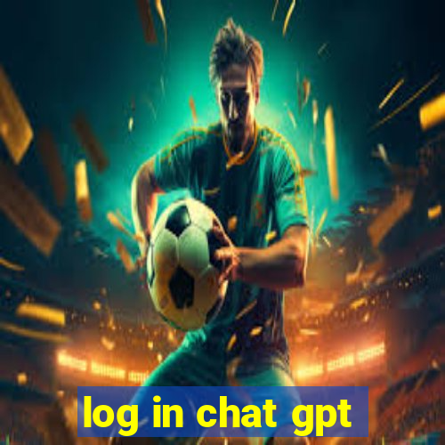 log in chat gpt