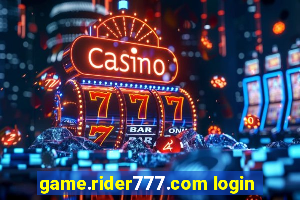 game.rider777.com login