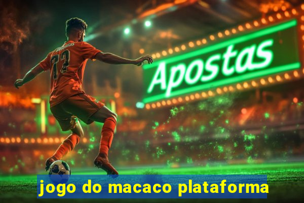 jogo do macaco plataforma