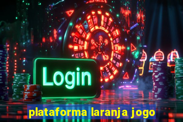 plataforma laranja jogo