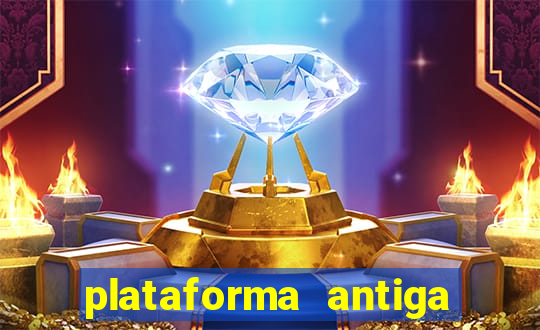 plataforma antiga de jogos