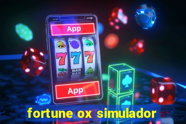 fortune ox simulador